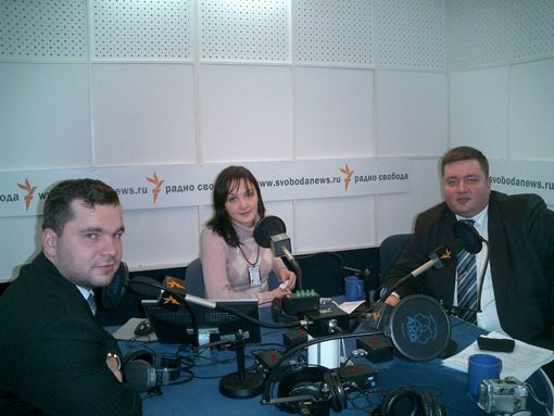 Адвокат Антон Ежов и адвокат Алексей Голованов на радио Свобода 13.02.2010